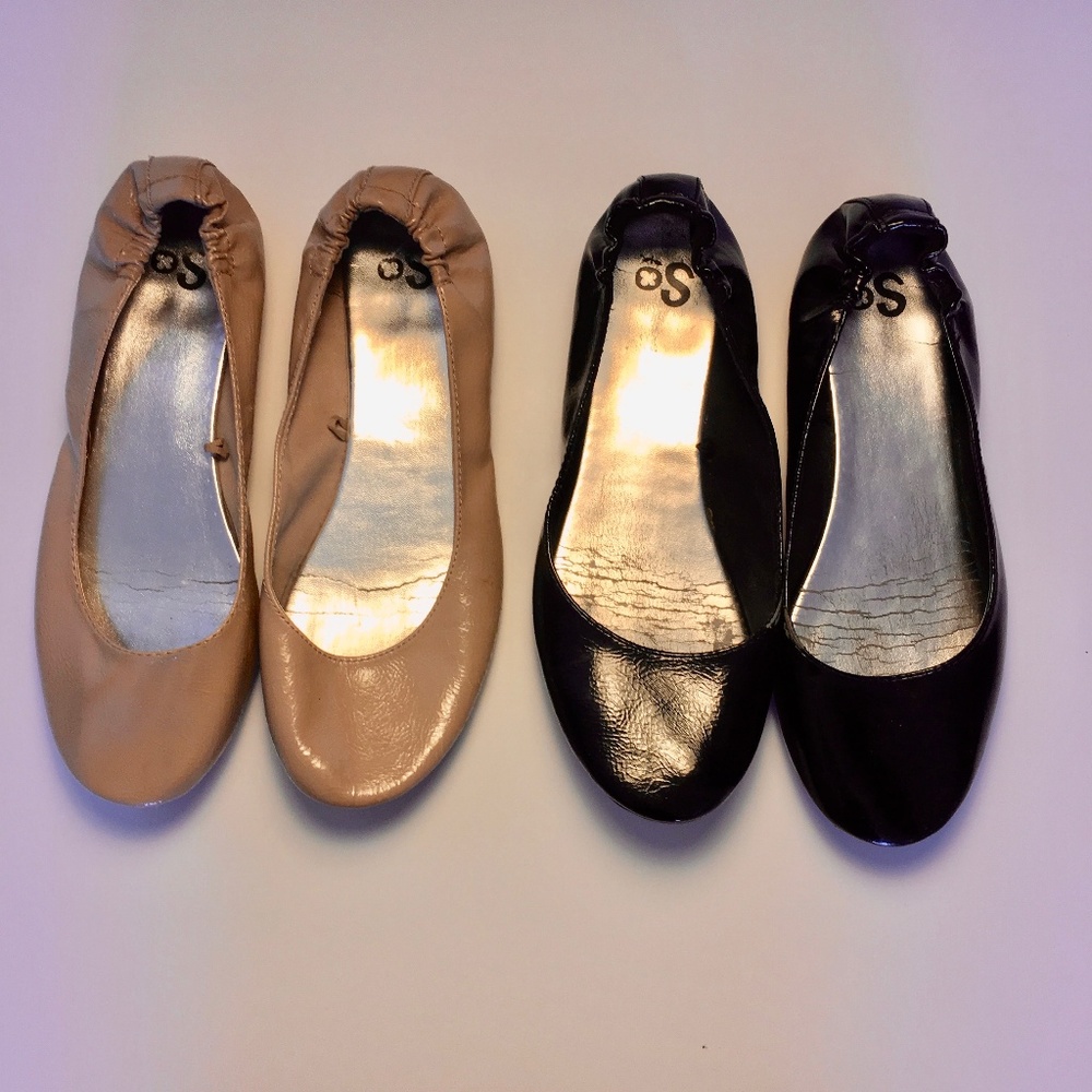 Black and Tan Flats Bundle